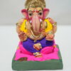 eco-friendly clay ganesh idol 6in