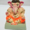 eco-friendly clay ganesh idol 6in