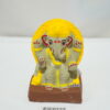 eco-friendly clay ganesh idol 6in painted