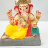 eco-friendly clay ganesh idol 8in