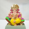eco-friendly clay ganesh idol 8in