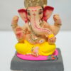 eco-friendly clay ganesh idol 8in