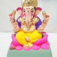 eco-friendly clay ganesh idol 10in