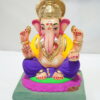 eco-friendly clay ganesh idol 10in