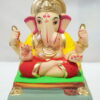 eco-friendly clay ganesh idol 10in