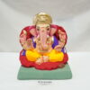 eco-friendly clay ganesh idol 10in