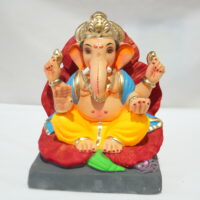 eco-friendly clay ganesh idol 10in