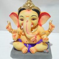 eco-friendly clay ganesh idol 12in