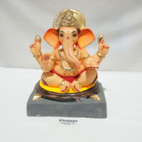 eco-friendly clay ganesh idol 12in