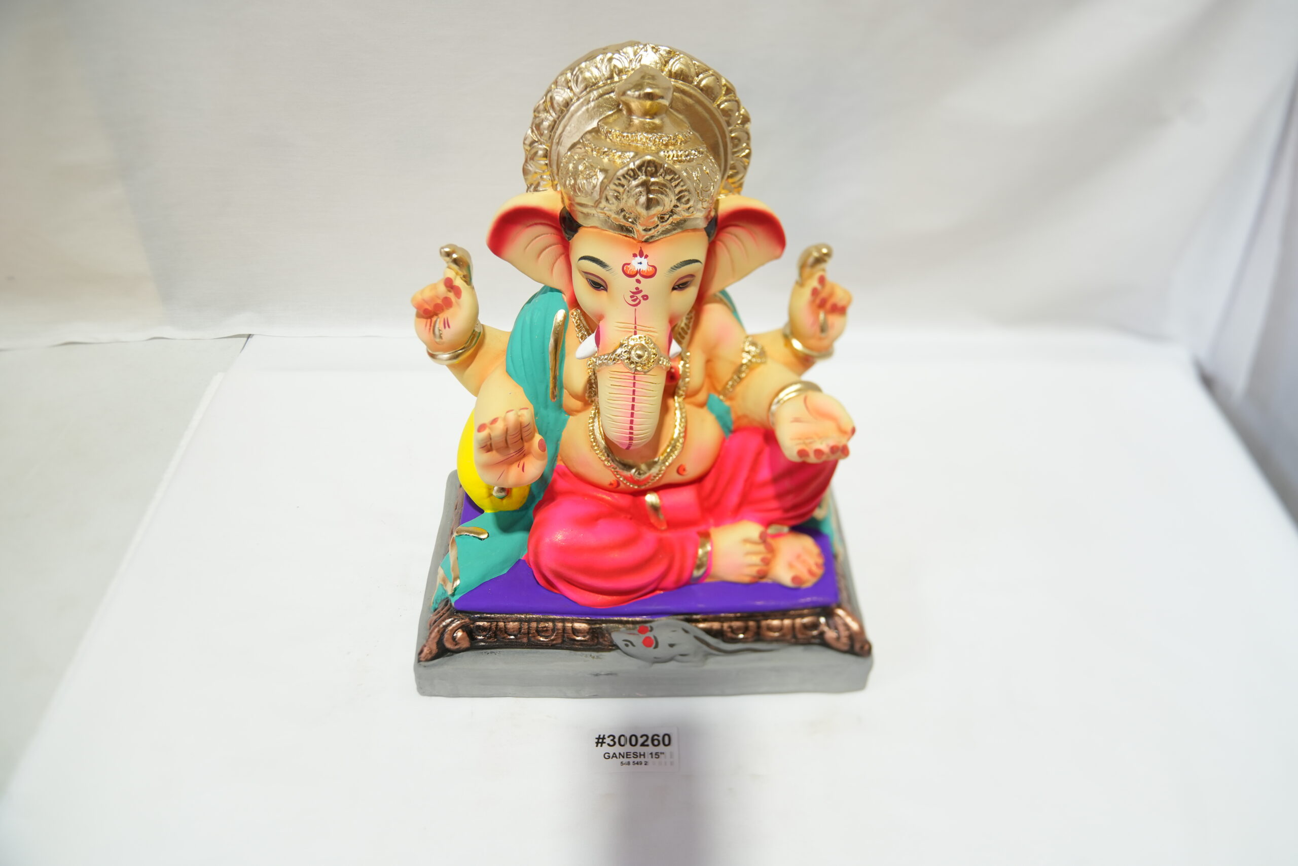 eco-friendly clay ganesh idol - Image 2