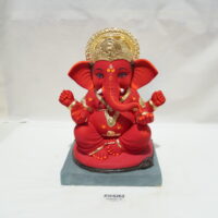 eco-friendly clay ganesh idol 15in