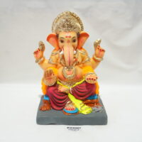 eco-friendly clay ganesh idol 15in