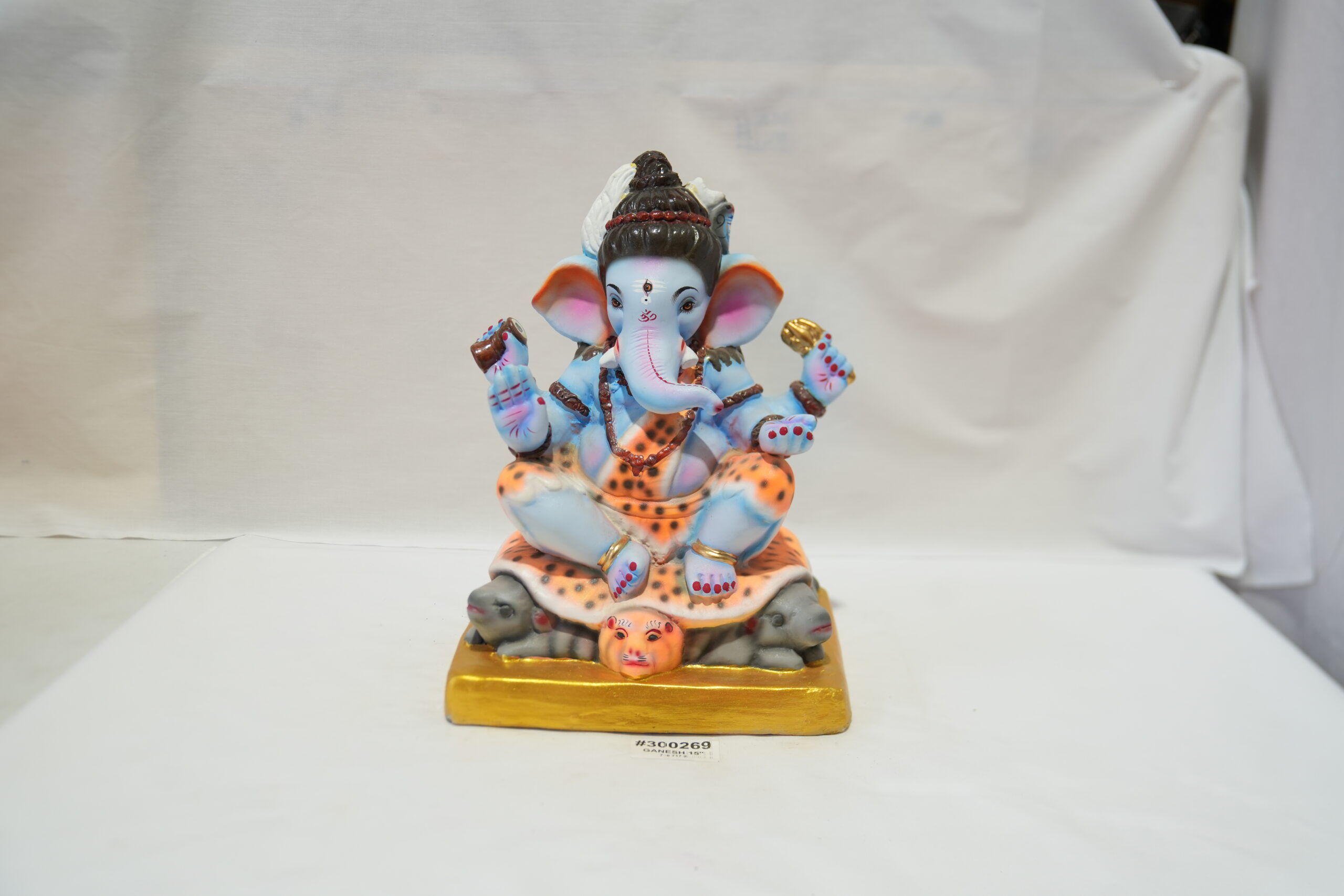 eco-friendly clay ganesh idol - Image 2