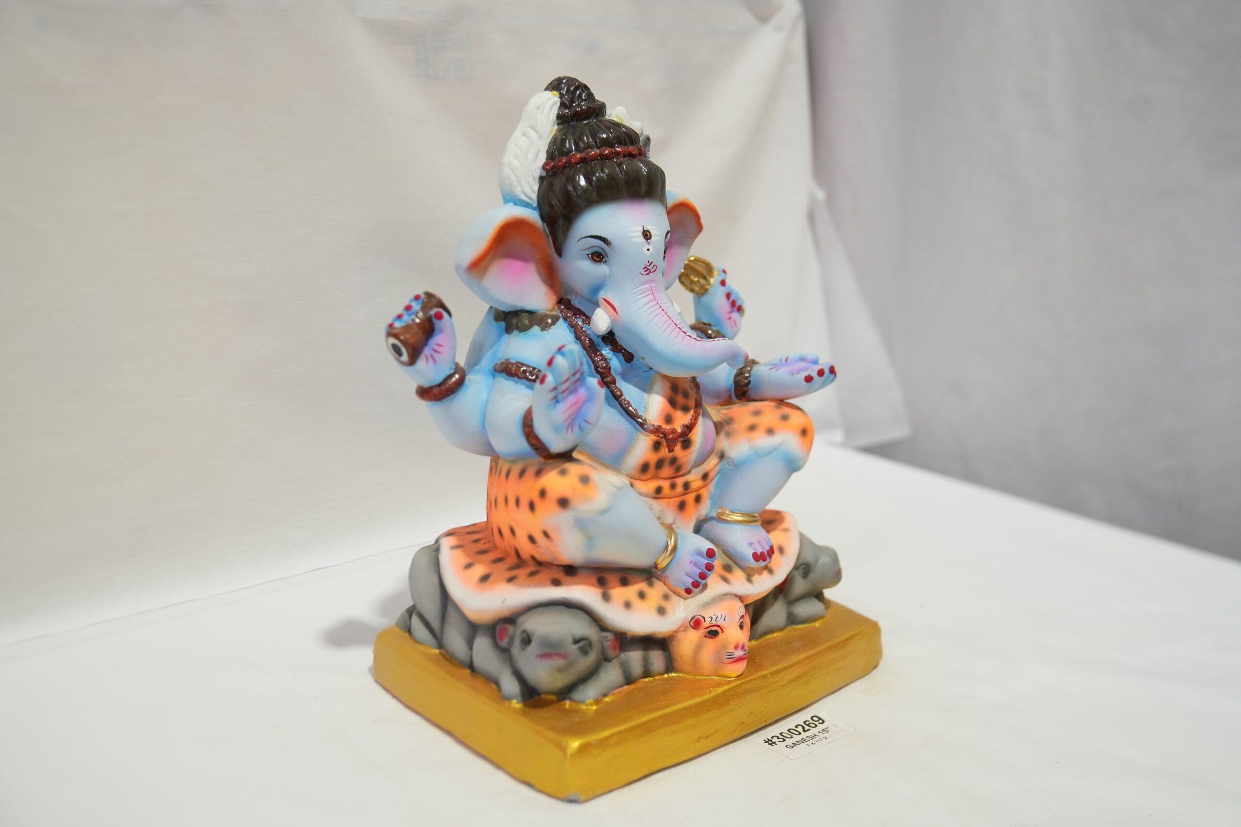 eco-friendly clay ganesh idol - Image 4