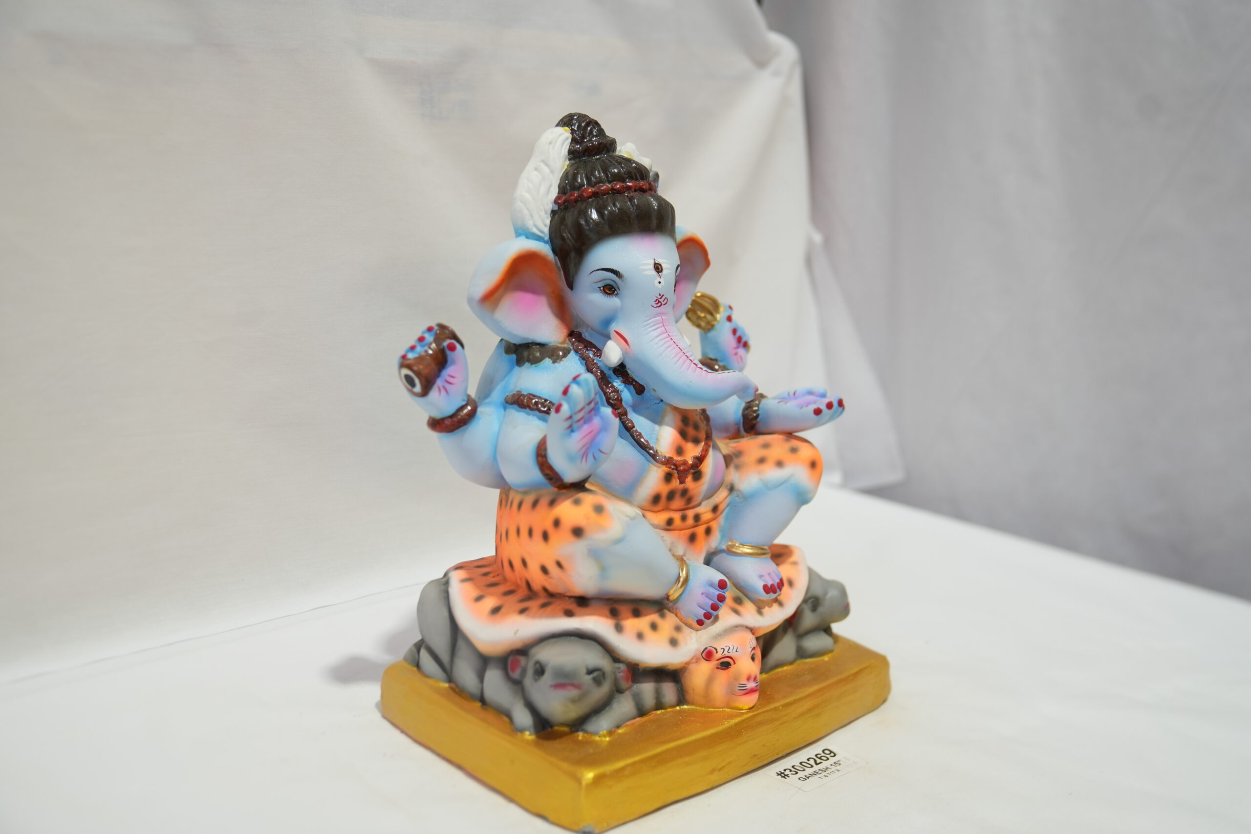 eco-friendly clay ganesh idol - Image 5