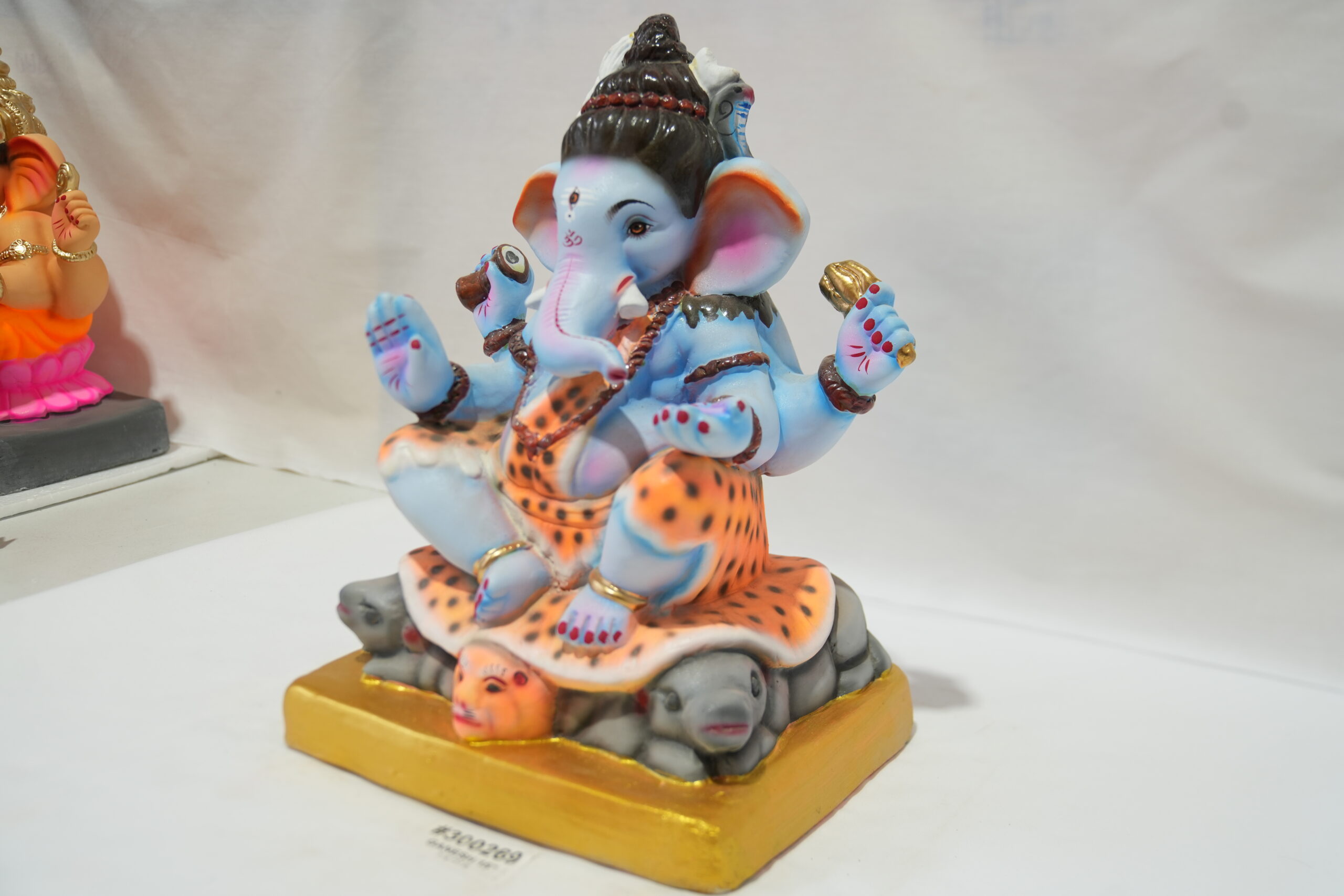 eco-friendly clay ganesh idol - Image 6
