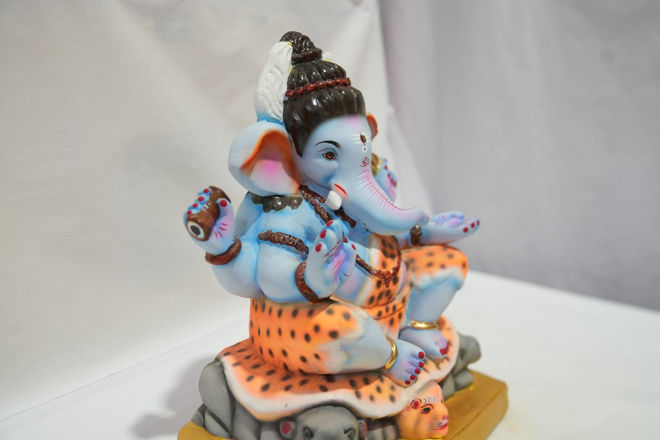 eco-friendly clay ganesh idol - Image 8