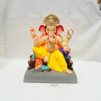 eco-friendly clay ganesh idol 18in