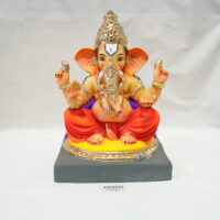 eco-friendly clay ganesh idol 18in