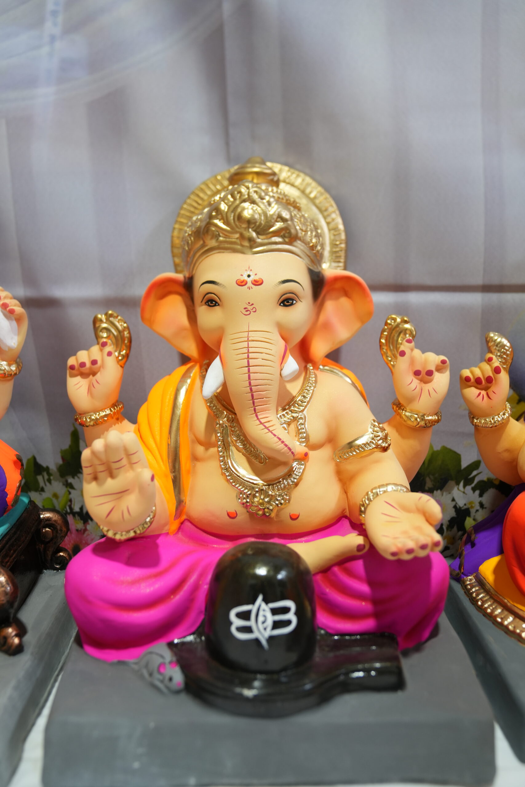 eco-friendly clay ganesh idol - Image 6