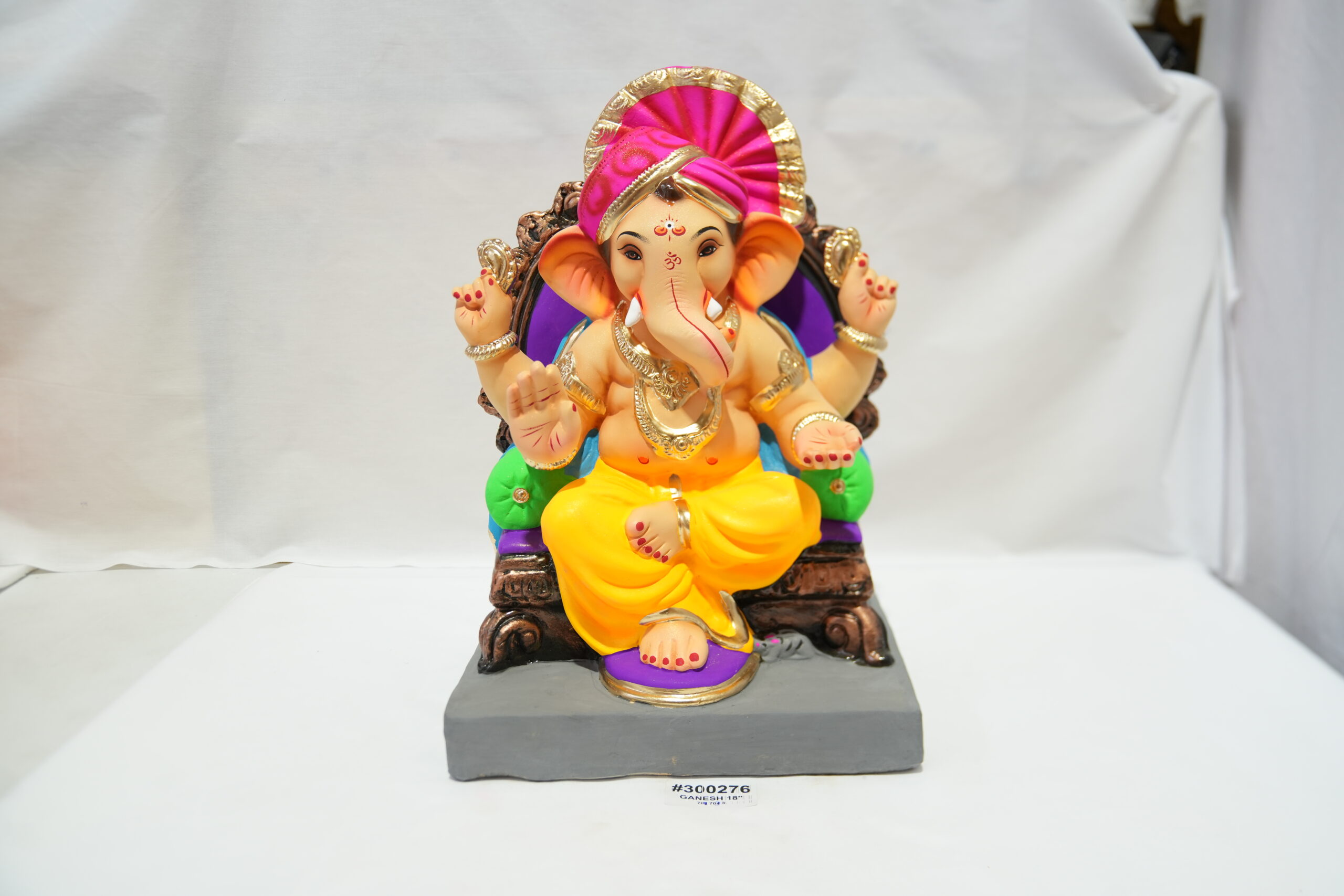 eco-friendly clay ganesh idol - Image 7